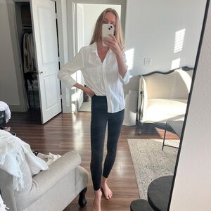 Anthropologie Cloth + Stone White Button Up